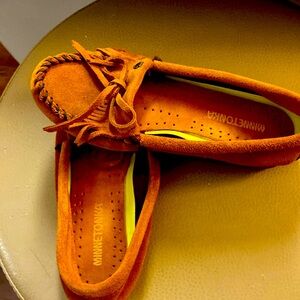 Minnetonka shoes..barley worn